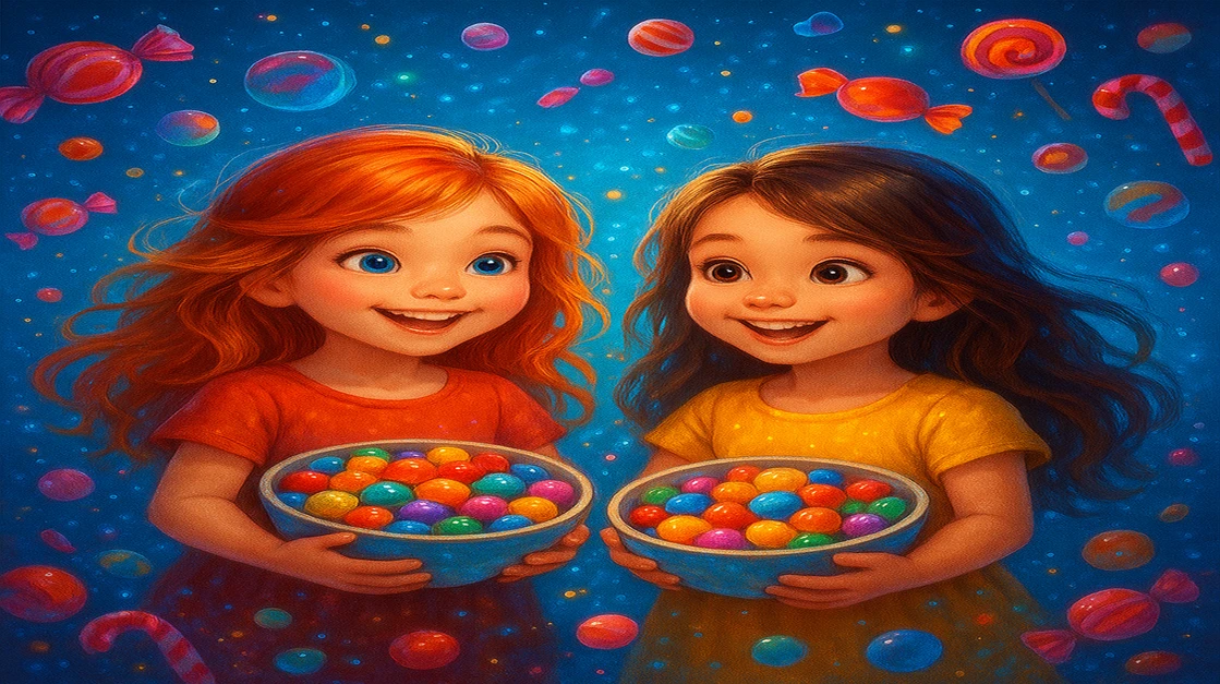 vip dhaka গেমিং প্ল্যাটফর্মে Sweet Bonanza থিমের জাদুকরী জগত আবিষ্কার করুন। দুটি হাসিখুশি মেয়ে মিষ্টি ও ক্যান্ডিতে ভরা এক কল্পনার দেশে চারপাশে ঘিরে আছে।